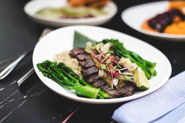 Chipotle Lime Skirt Steak with Chipotle lime