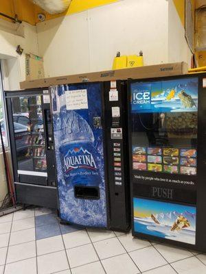 Refreshments-vending machines