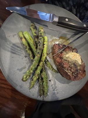 Steak + Asparagus