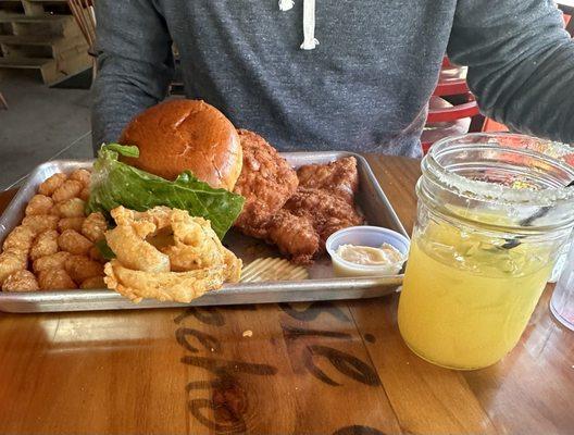 Breaded tenderloin