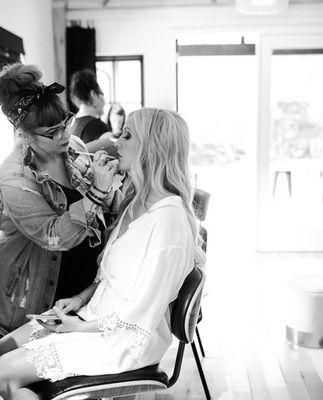 Wedding hair and makeup