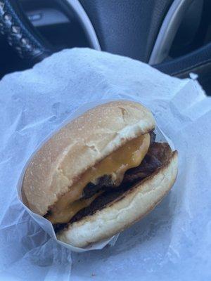 Double Stack with Cheese Burger Combo