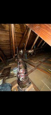 Metal ducts replacement