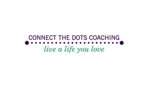 Connect the Dots Coaching's business card.