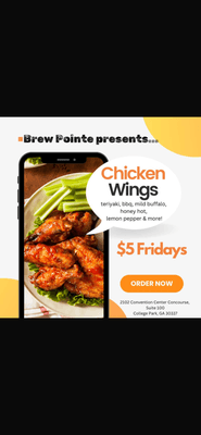 $5 wings friday