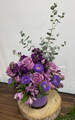 Custom made birthday arrangement