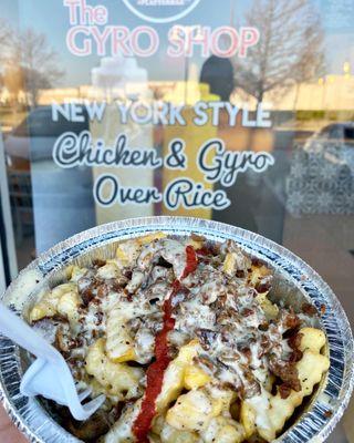 Lamb Gyro Fries Platter