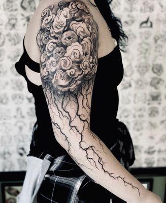 Clouds tattoo