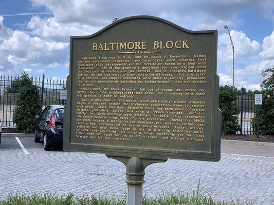 This is an historical marker for the new practice location.