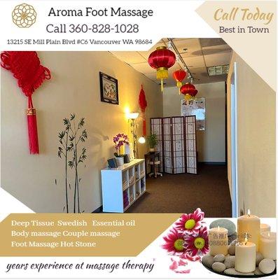 Our traditional full body massage in Vancouver, WA
includes a combination of different massage therapies like 
Swedish Massag...