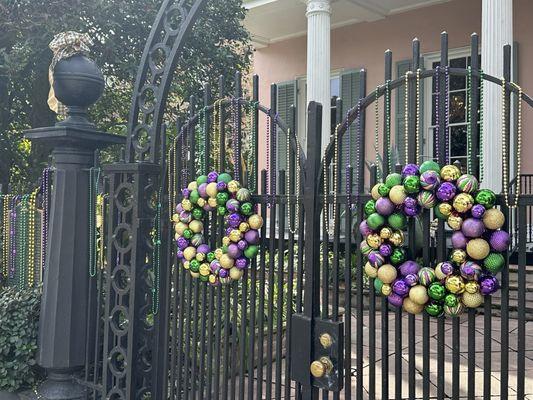 Mardi Gras decor