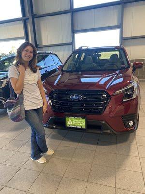 So happy with my purchase!! Thank you Jacob Neal from Evergreen Subaru!!