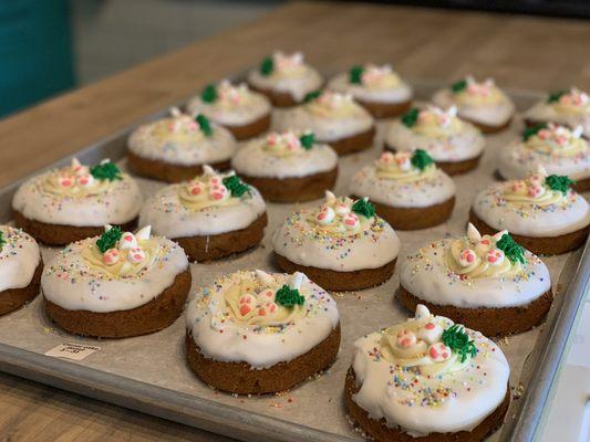 Carrot Cake Easter Donuts