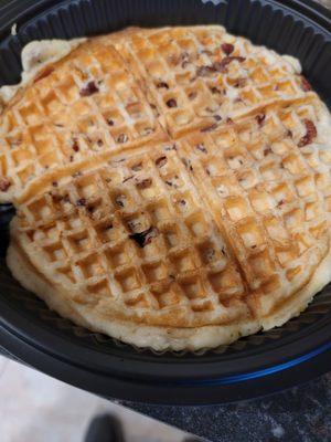 Pecan waffle