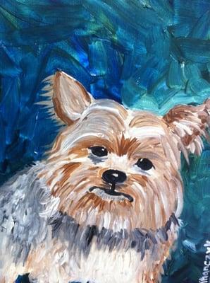 Bring us your Photo, and Let us Paint Your Pet!