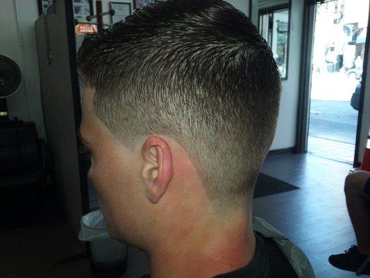 Nice fade taper