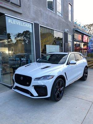 Very hard to find Jaguar F Pace SVR sourced, secured and delivered to return clients