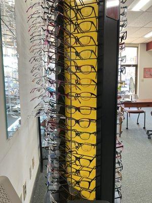 Glasses rack