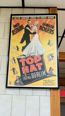 "Top Hat" Movie Poster (12/20/21). @RizzosBakery #JerseyCity #ItalianFood #Bakery #Pizza #Pasta #Cannoli #FoodPorn