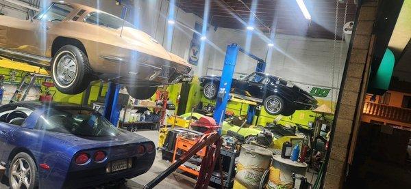 Corvette Repair at Lube King Shop