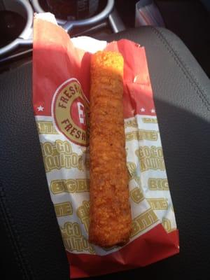 Buffalo chicken roller.  Yummy.