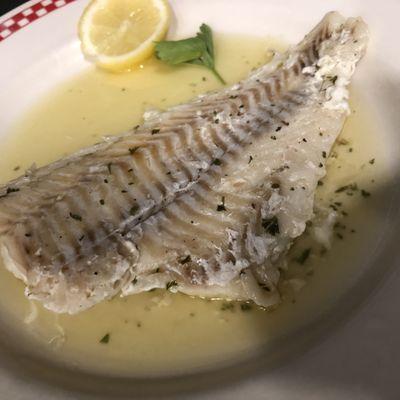 Baked North Atlantic haddock