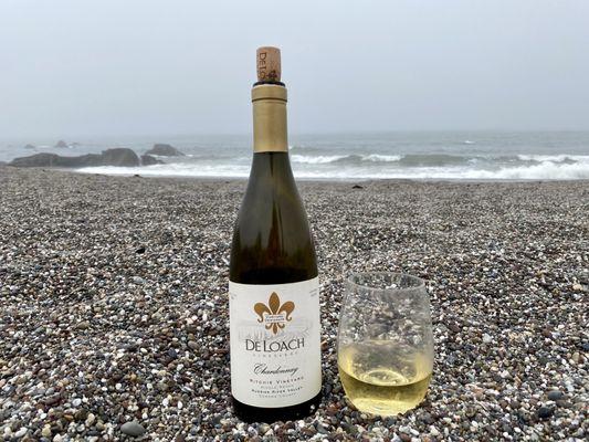 Wine and the beach... my two most favorite things! :)