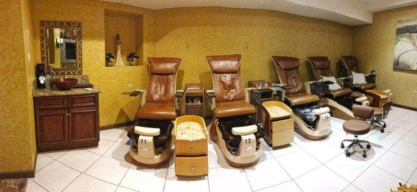 Pedicure Area