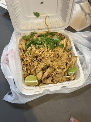 Chicken Pad Thai!