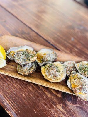 Charbroiled Oysters