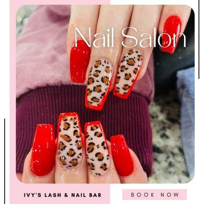 Discover signature style & nail art at Ivy's Lash & Nail Bar. Find us: 1711 N Heritage Pkwy #500, Sherman, TX 75092. Call us: (903) 771 2296