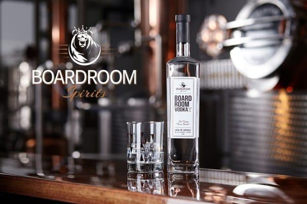 Boardroom Vodka: high purity, light bodied, with an incredibly smooth and clean finish. Non-GMO, gluten-free.