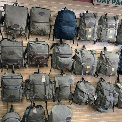 Plenty of daypacks to choose from!