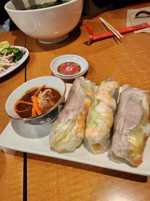 Cold rolls, different than other places. It is crunchy inside