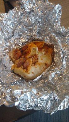 Super al pastor burrito. Quite good, less than $10