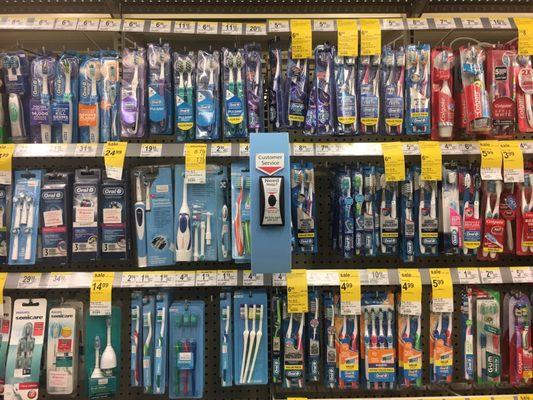 In search of a new toothbrush