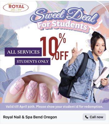 HOT ! Sweet Deal for Students