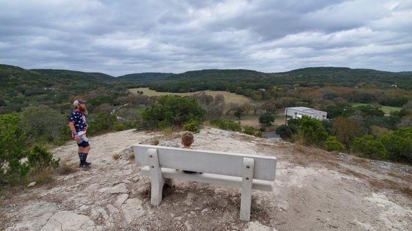 Overlook by the cabin