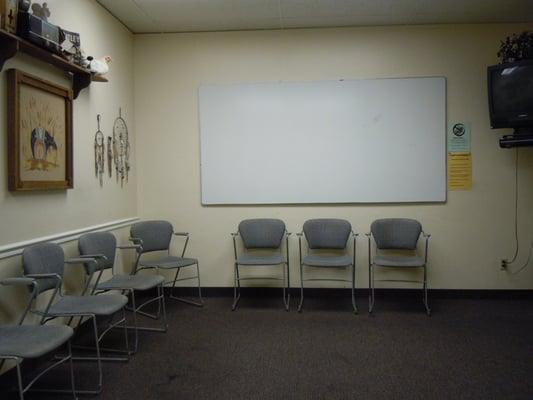 Classroom inside of office