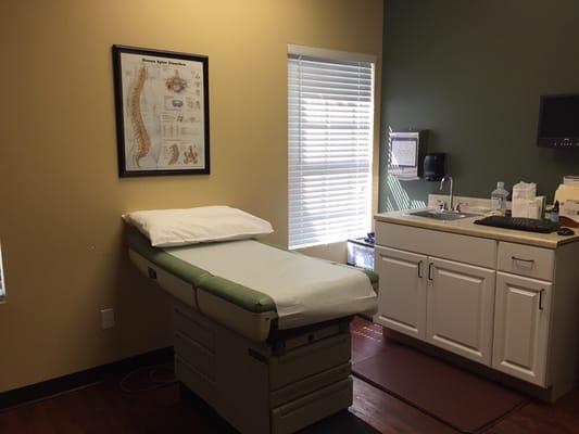 Exam room at the James Casey office