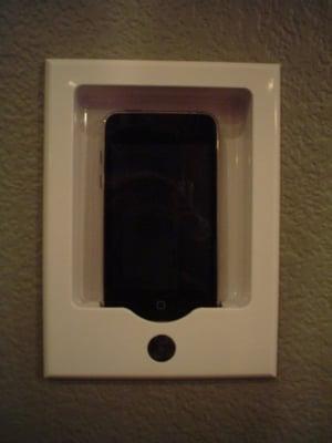 In-wall Ipod Docking Station