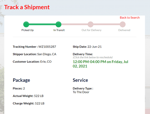 CEVA Website shows it was confirmed for delivery, but they never showed up or called!