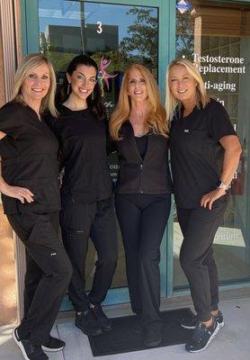 Meet our team! 
Dianne, Adrianna, Sylvia and Rachael.