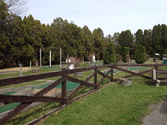 Old school putt-putt available too.