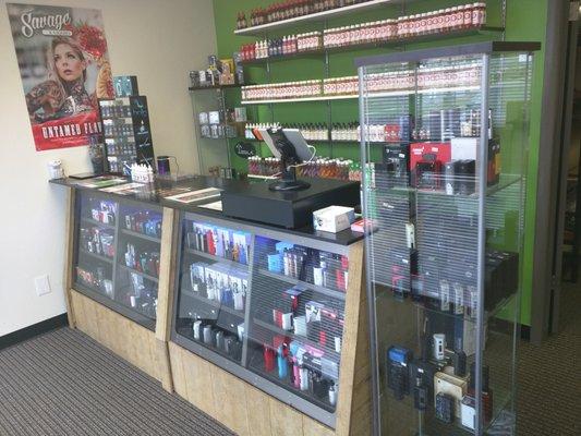 Inside the Rebel Goat Vape Shop