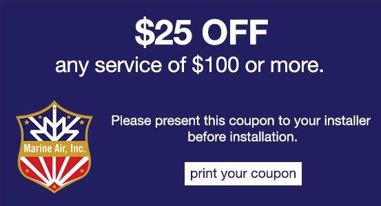 $25 off any service of $100 or more