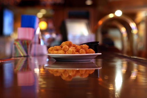 In Wisconsin, we're all about the cheese curds! Only the best for you... We get ours straight from the Cheese Curd Capital of Wisconsin!