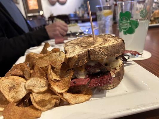 Reuben with Chippers