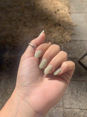 Dip nails with tip extensions