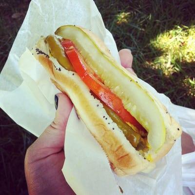 Good veggie hot dogs.